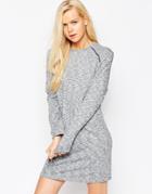 Asos Sweatshirt Dress - Gray