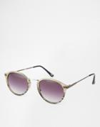 Jeepers Peepers Casper Round Sunglasses - Gray