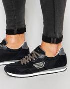 Diesel Kursal Runner Sneakers - Black
