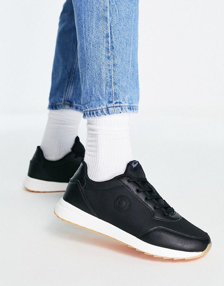 Original Penguin Runner Sneakers In Black