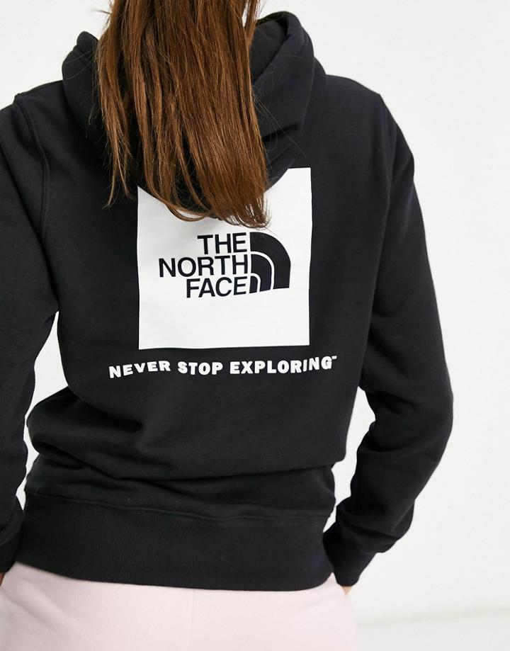 The North Face Box Nse Hoodie In Black