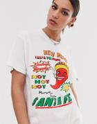Vintage Supply Relaxed T-shirt With New Mexico Graphic-white