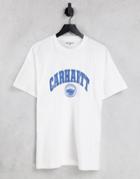 Carhartt Wip Berkeley Script T-shirt In White