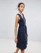 Warehouse Occasion Classic Prom Dress - Navy