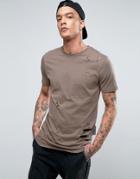 Criminal Damage Shoreditch T-shirt - Brown