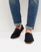 Jack & Jones Niall Suede Espadrilles - Navy