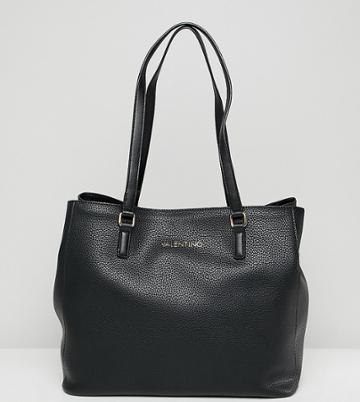Valentino By Mario Valentino Slouchy Black Tote Bag - Black