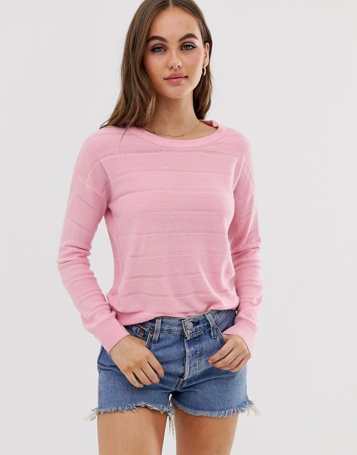 Jdy Long Sleeve Sweater - Purple