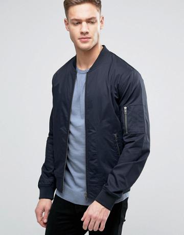 Jack & Jones Premium Bomber - Navy