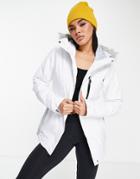Columbia Ava Alpine Insulated Ski Jacket In White
