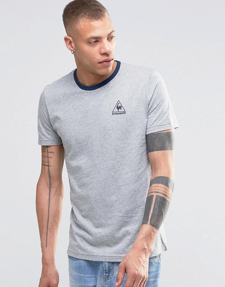 Le Coq Sportif Ringer T-shirt - Gray