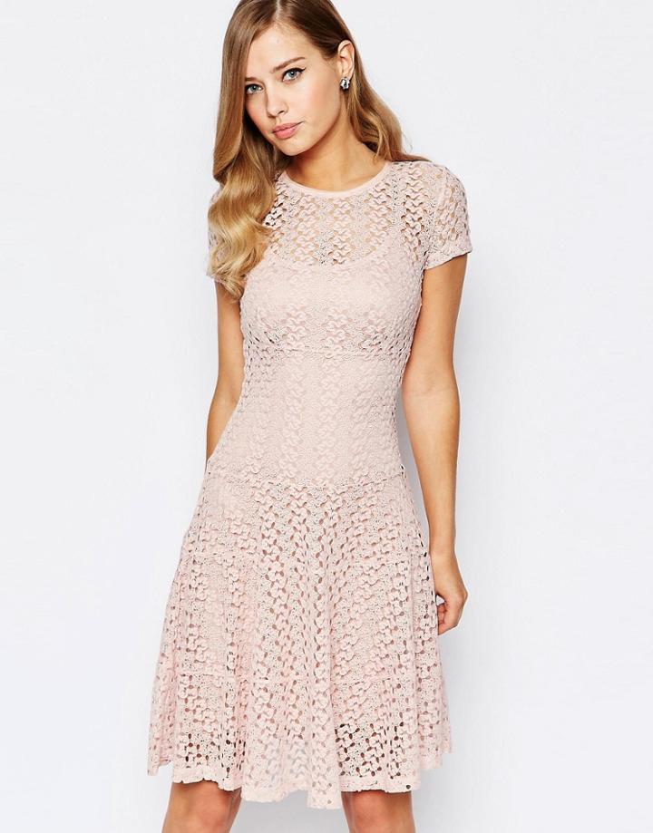 Body Frock Mila Dress In Ice Pink - Ice Pink