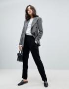 Pieces Ankle Length Pant - Black