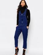 Replay Slouchy Denim Jumpsuit - Blue