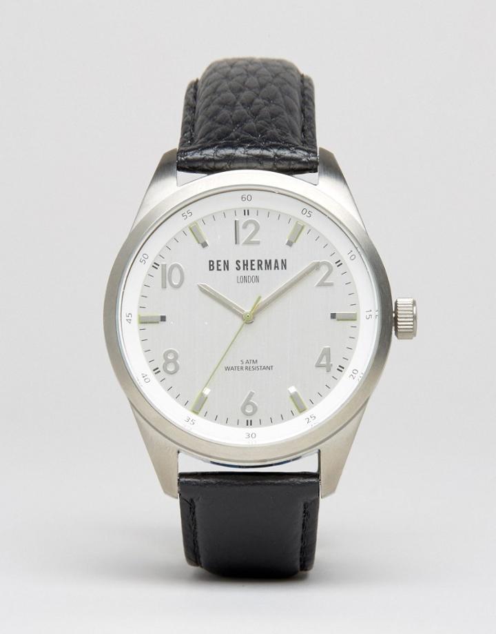Ben Sherman Big Caranby Heritage Watch Wb022s - Black