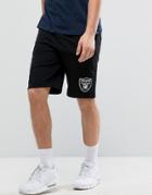 New Era Raiders Jersey Shorts - Black