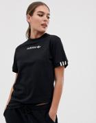 Adidas Originals Coeeze T-shirt In Black - Black