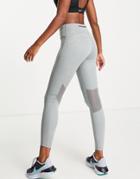 Nike Running Dri-fit Fast Leggings In Gray-grey
