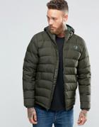 The North Face La Paz Hooded Down Jacket In Green - Green