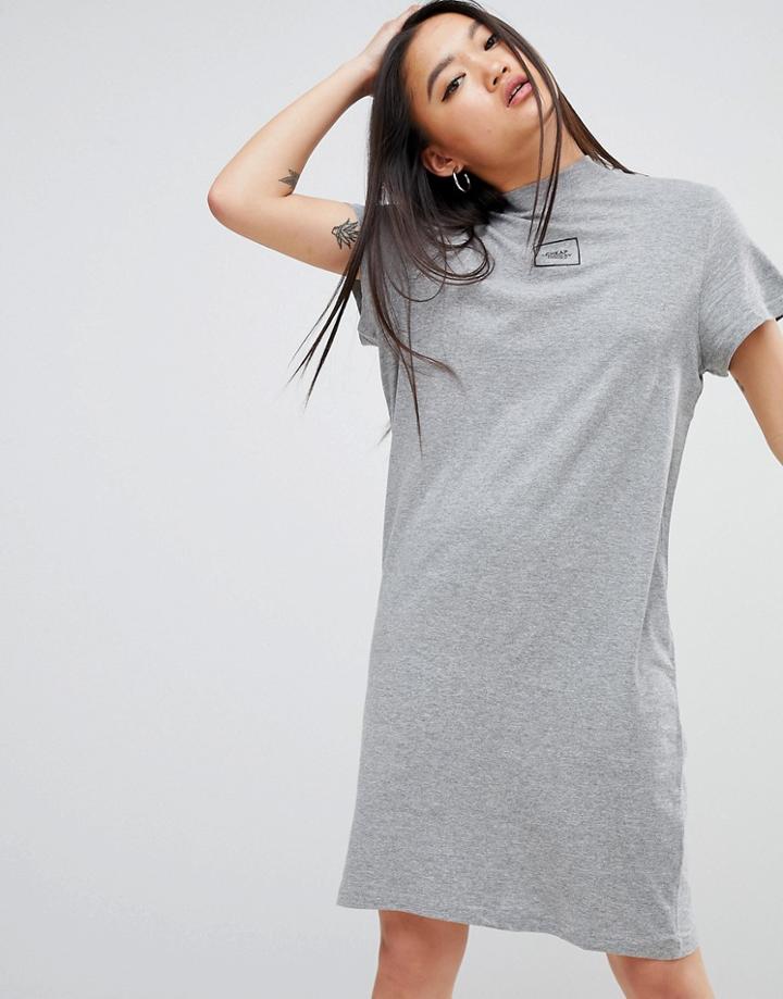 Cheap Monday Square Logo Smash Dress - Gray