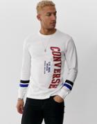 Converse Collegiate Long Sleeve Top-white