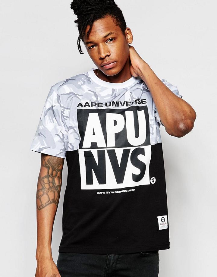 Aape By A Bathing Ape Fancy T-shirt - White