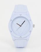 Guess Retro Pop W0979l6 Silicone Watch - Blue