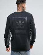 Adidas Skateboarding Toolkit Crew Sweatshirt Bj8727 - Black