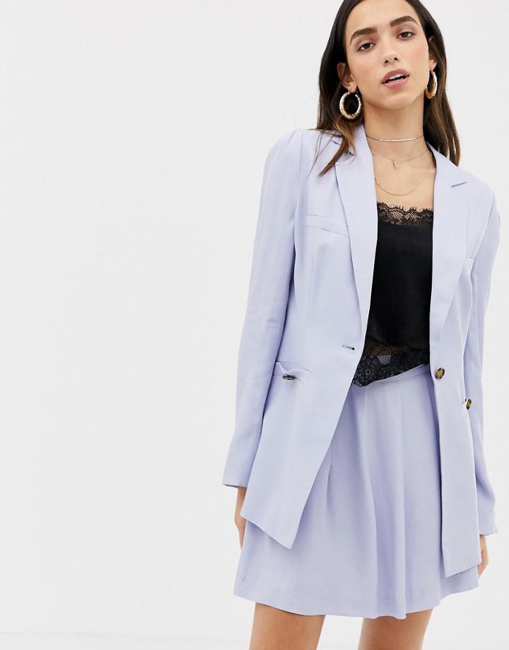 The East Order Inka Long Line Blazer - Blue