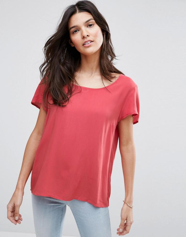 Only Geggo T-shirt - Red
