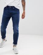 Diesel Buster Tapered Jeans 084vg - Blue