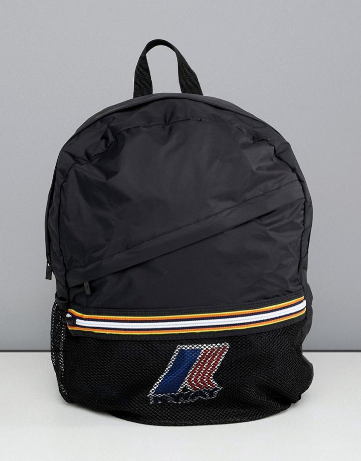 K-way Le Vrai 3.0 Francois Bag In Black - Black