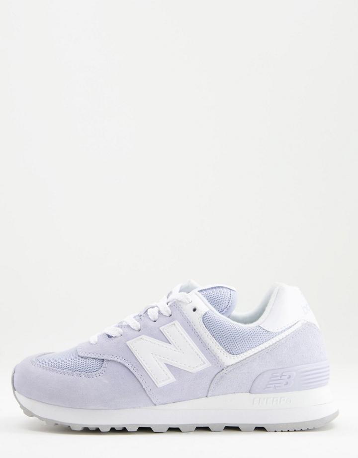 New Balance 574 Sneakers In Pastel Blue