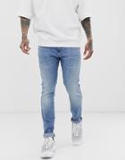 G-star Revend Skinny Fit Jeans In Light Aged - Blue