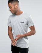 Jack & Jones Originals T-shirt With Chest Logo - Gray