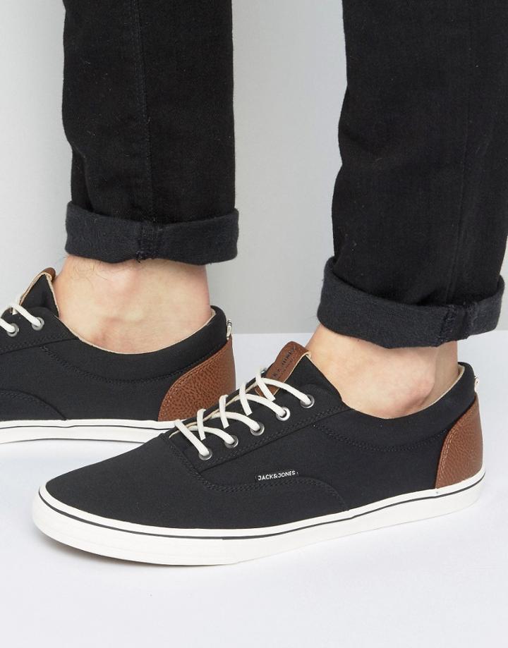 Jack & Jones Vision Canvas Sneakers - Black