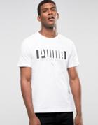 Puma Logo T-shirt In White 83833102 - White