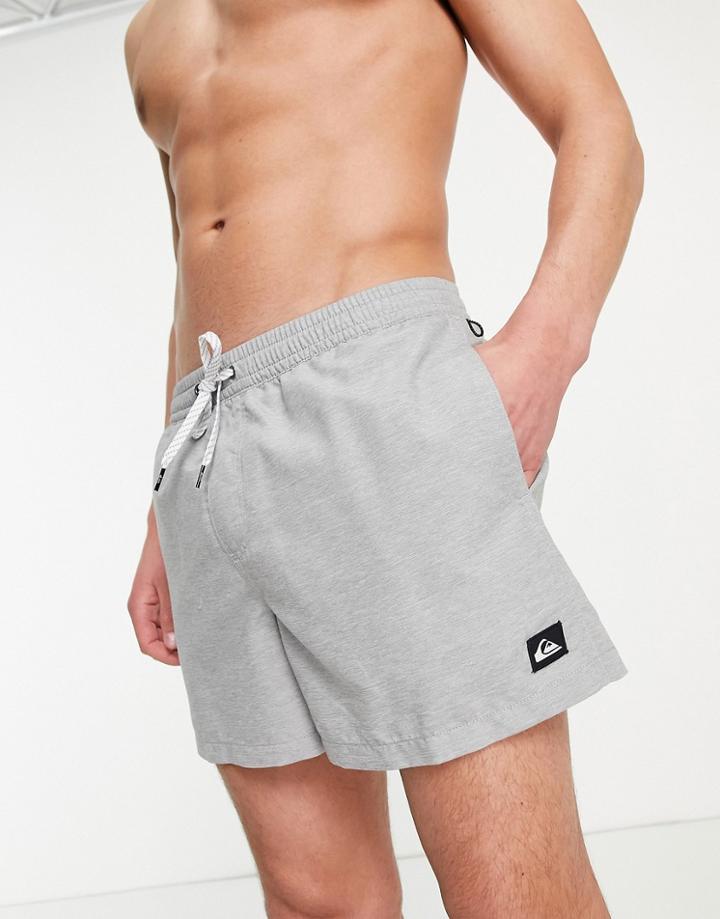 Quiksilver Everyday 15 Volley Board Shorts In Gray