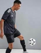 Adidas Football Training T-shirt In Black Br1519 - Black