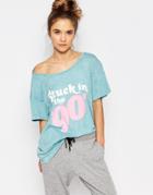 Wildfox 90's Tee - Oasis Blue