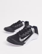 Nike Training Metcon 6 Sneakers In Black