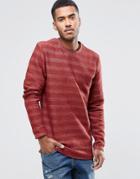 Adpt Crew Neck Knit Sweater - Red