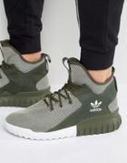 Adidas Originals Tubular X Sneakers In Night Cargo Ba7781 - Green