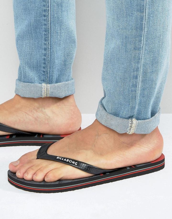Billabong Method Flip Flops - Black
