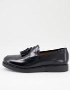 H By Hudson Calverston Loafers In Black Leather