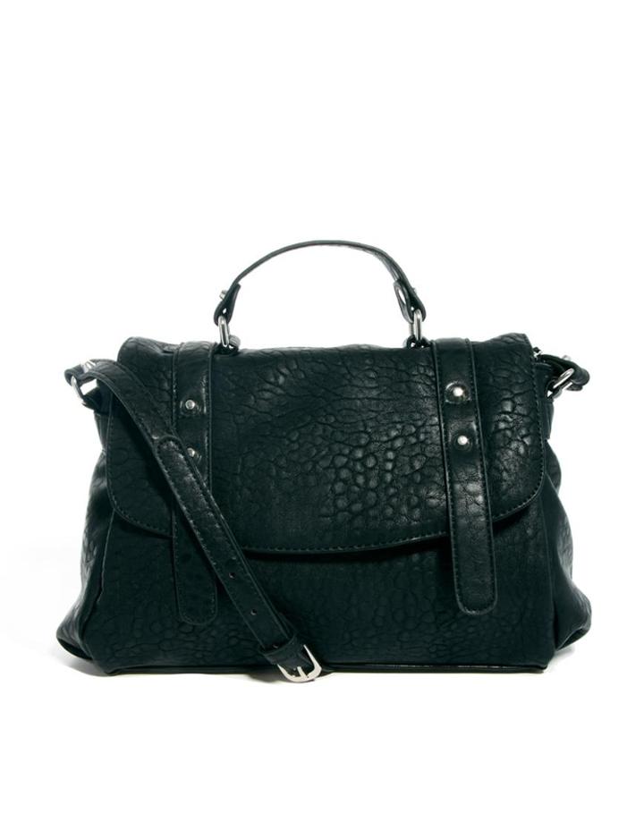 Pieces Patricia Black Satchel Bag