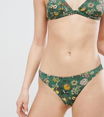 Pukas Floral Bikini Bottom - Green