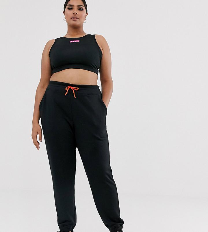 Asos 4505 Curve Basic Sweat Jogger-black