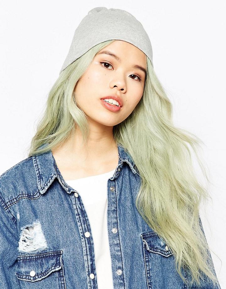 Hat Attack Soft Knit Slouchy Beanie Hat - Gray
