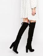 Carvela Pace Over The Knee Boots - Black